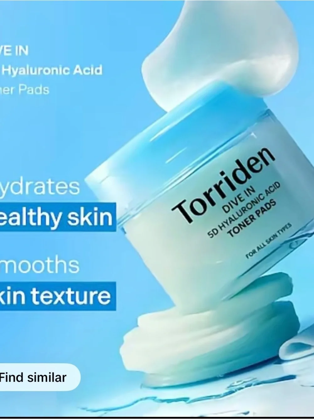 torrid Dive In Multi Pad Toner – Blue